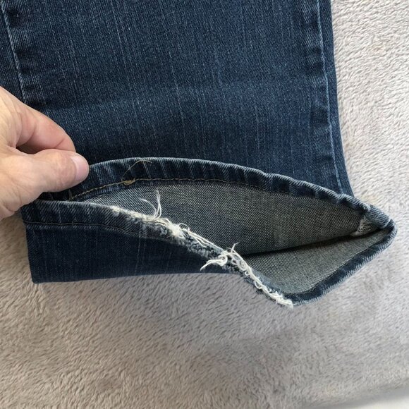 2 Lee Womens Jeans Size 6 Medium Lot Of Two Bue Denim Natural Bootcut Leg Casual - Picture 13 of 16